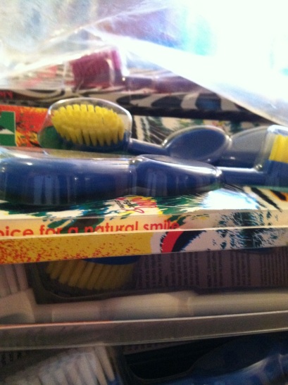 All of the Lovely Toothbrushes