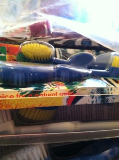 All of the Lovely Toothbrushes